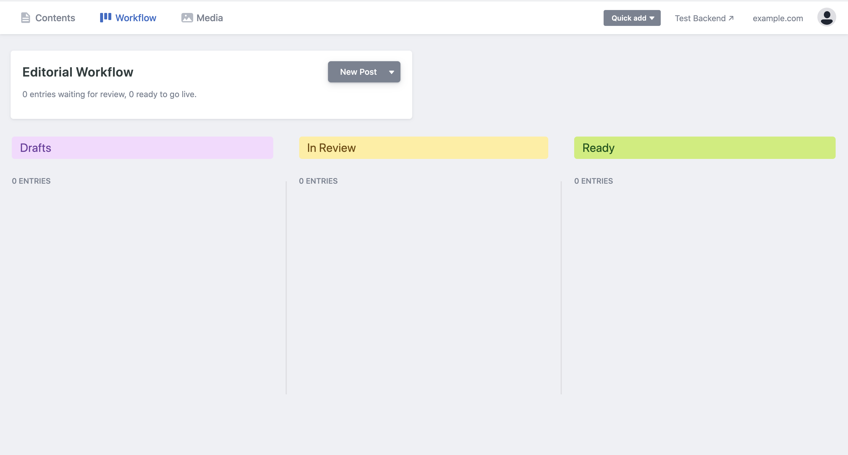 NetlifyCMS | Workflow